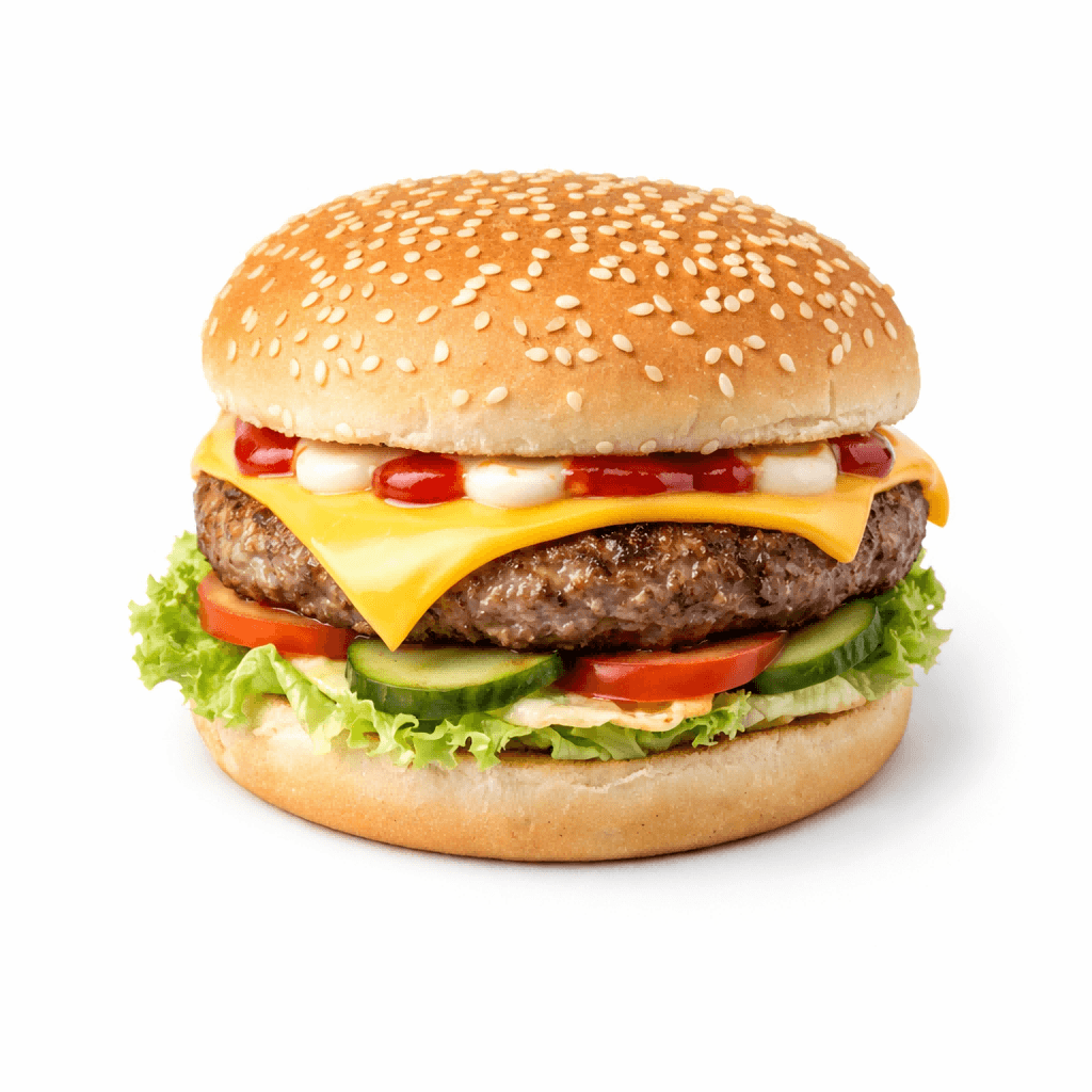 Burger cheese