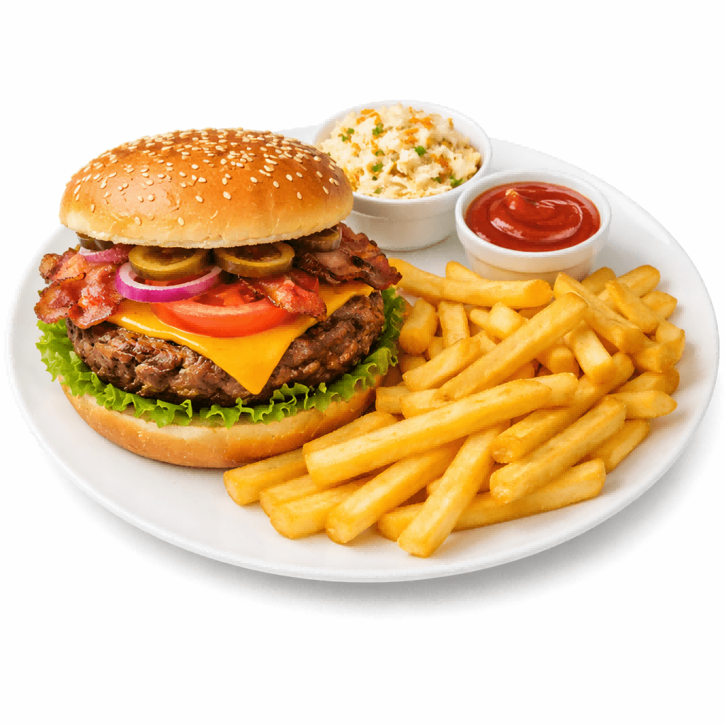 Hamburger speciaal Menu