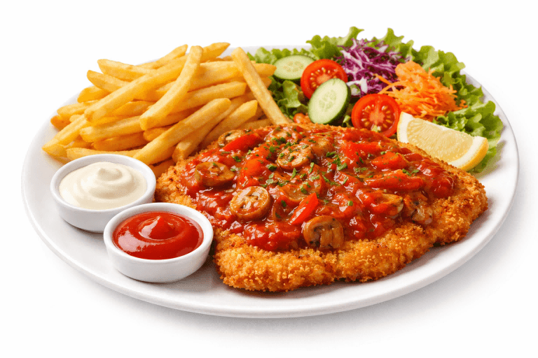 Wienerschnitzel Menu